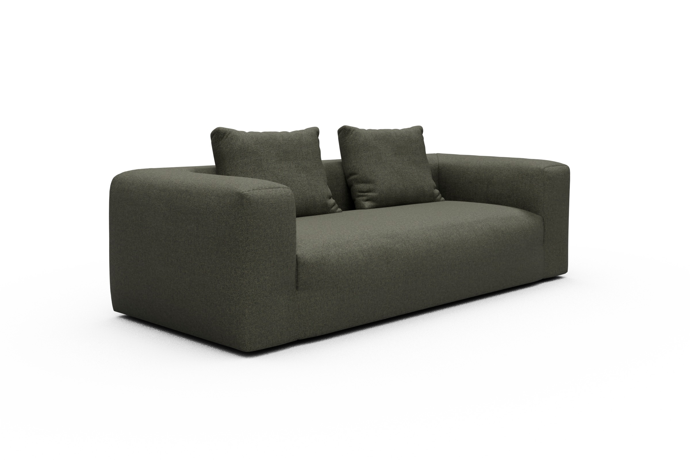 Sofa Fred 3-Sitzer Sama-Winter-Moss