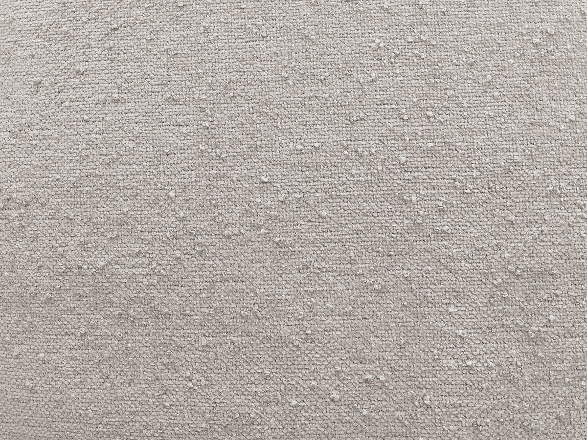 Bobochic Everest Pouf 140 × 70 cm Melange-Stoff Beige