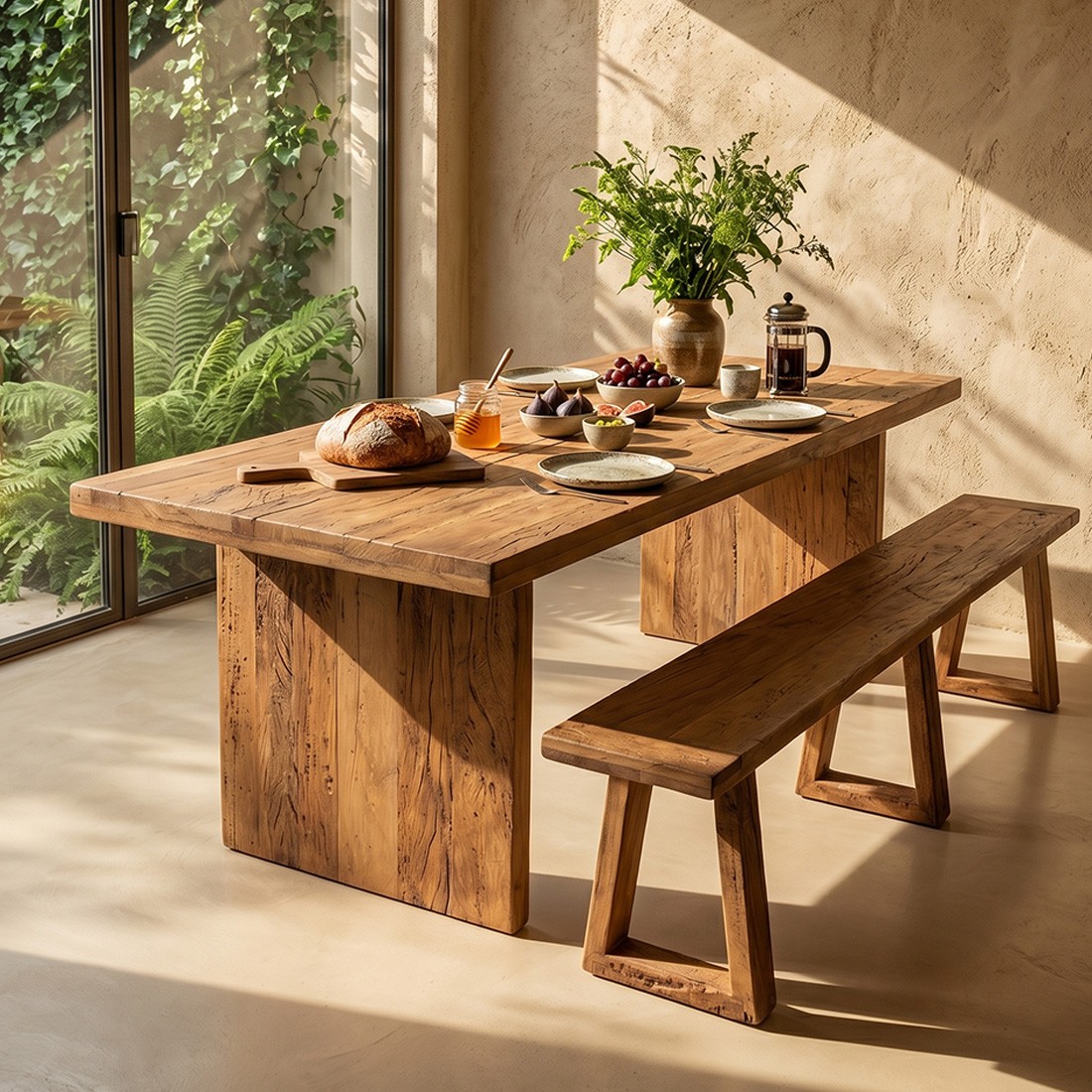 Raw Materials Esstisch Farmwood Recyclingholz 240cm