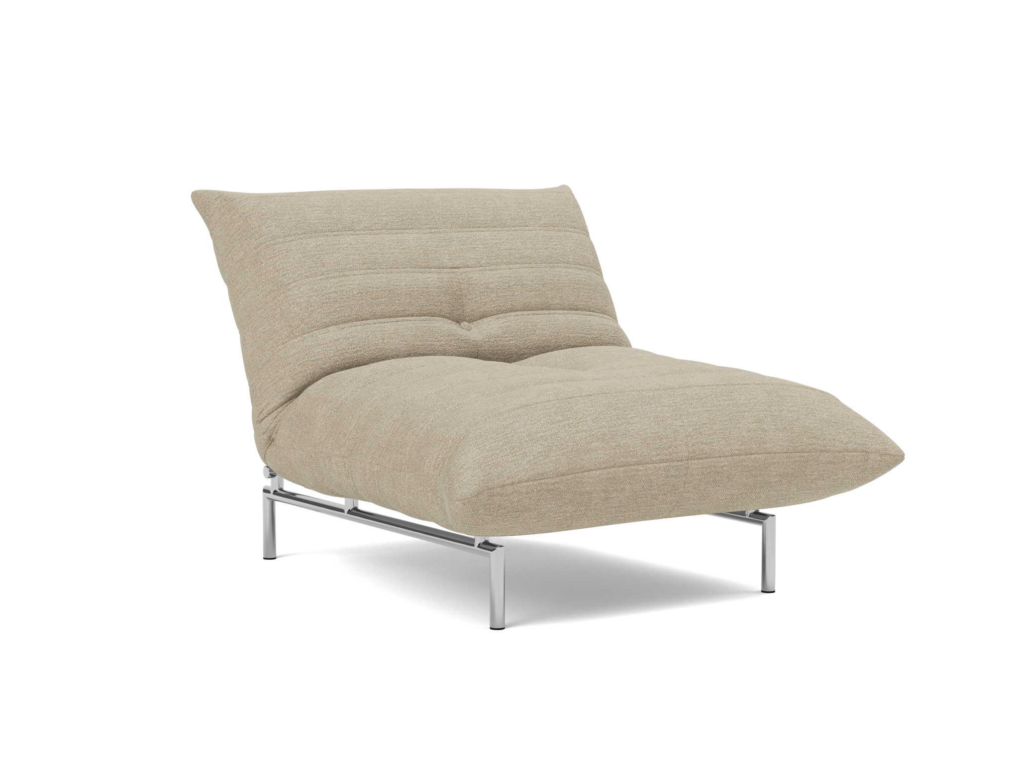 Sessel Mikunjo Strukturierter Stoff Taura 356-Sand