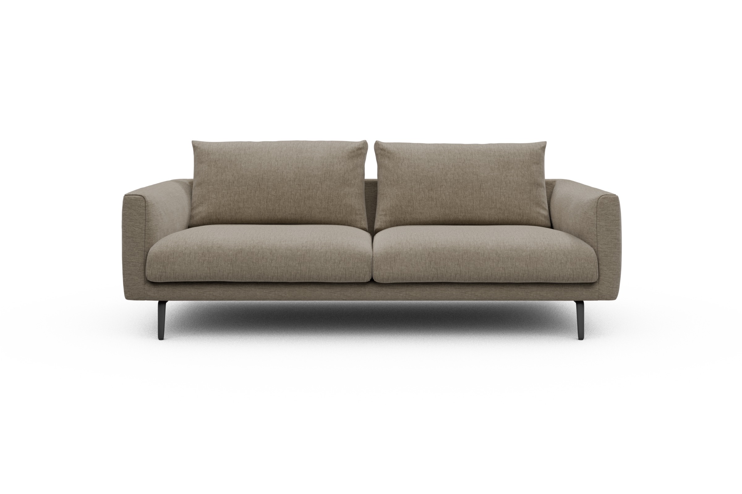 Skandi Home Sofa Karl 3-Sitzer Smooth-Belge moebelfaktor