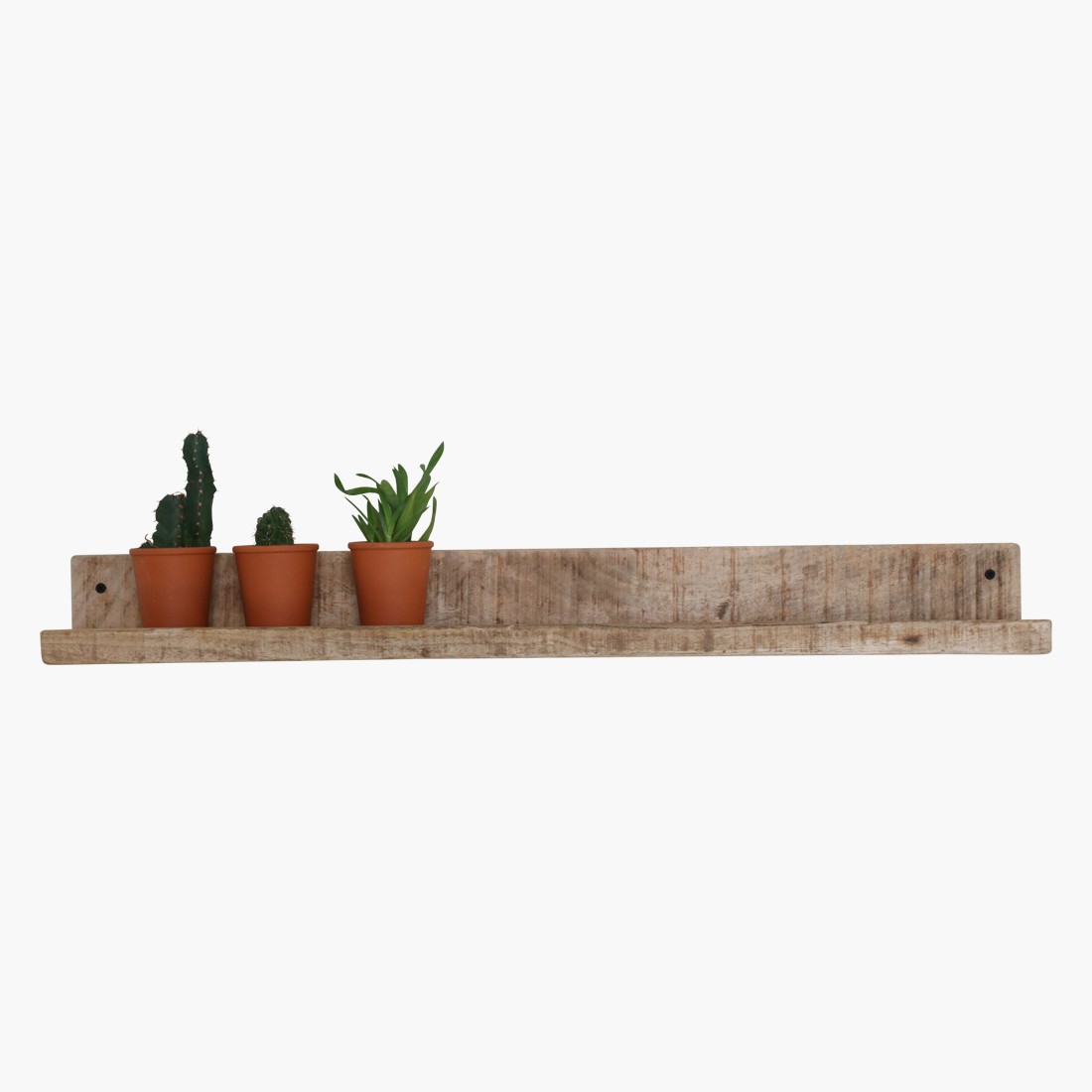 Raw Materials Wandregal Mangoholz Bilderleiste
