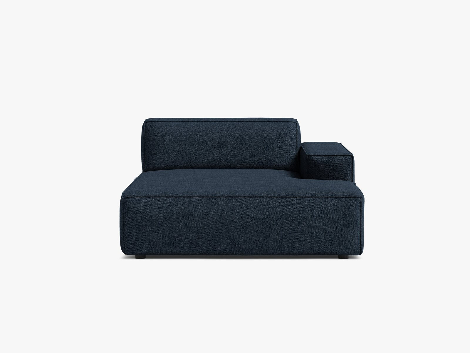 Micadoni Jodie Chaiselongue Rechts Boucle Baloo Dunkelblau