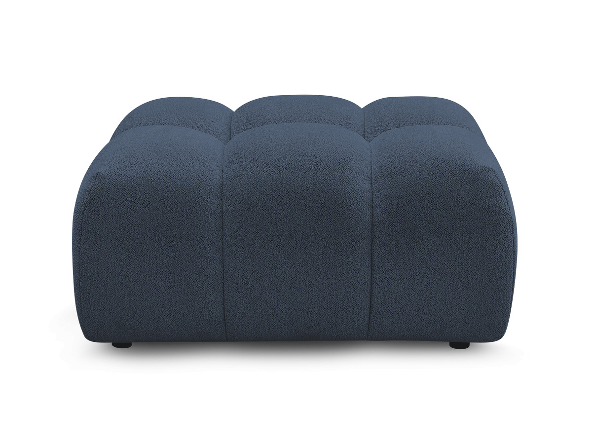 Bobochic Melisse Pouf Melange-Stoff Blau