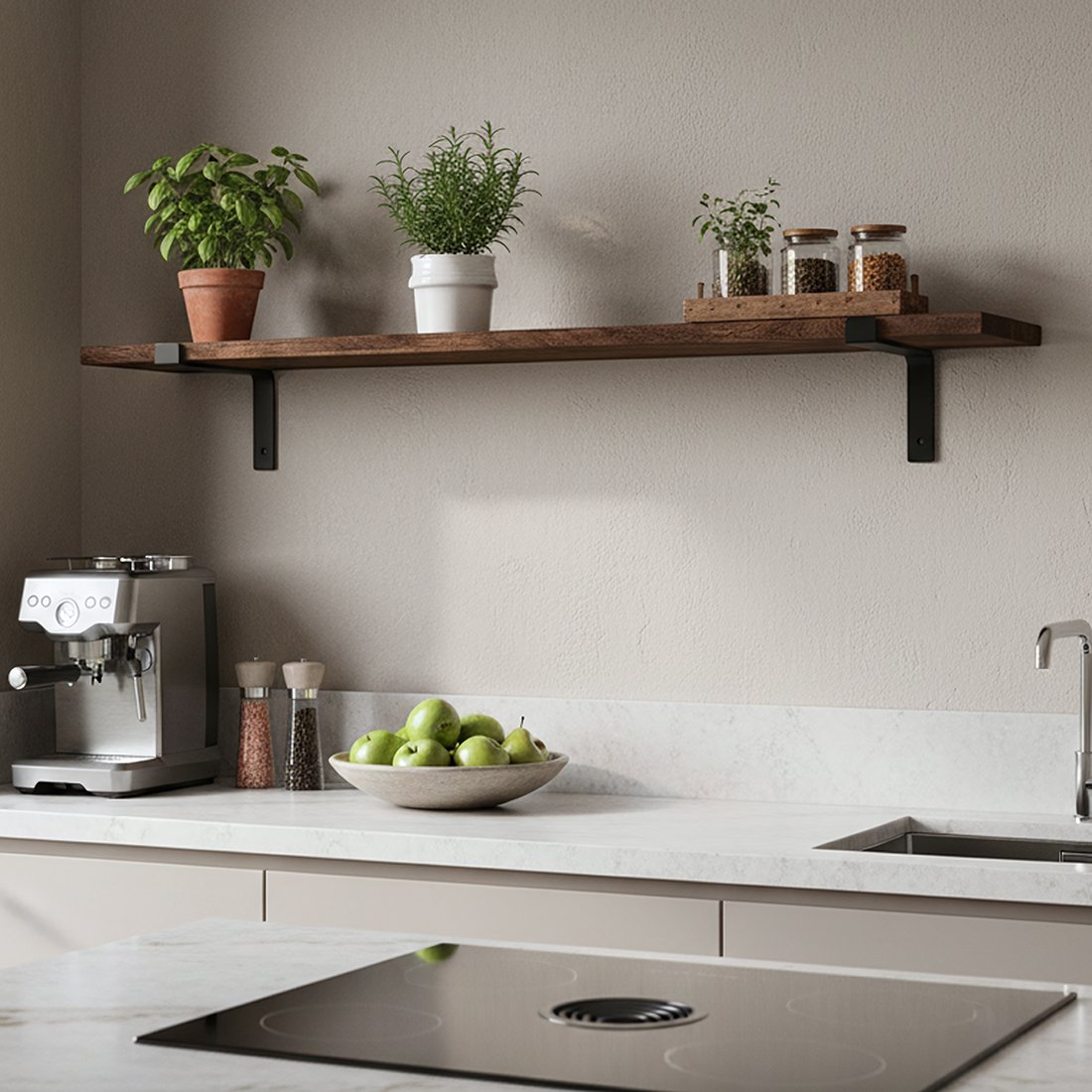 Raw Materials Factory Wandregal 120cm