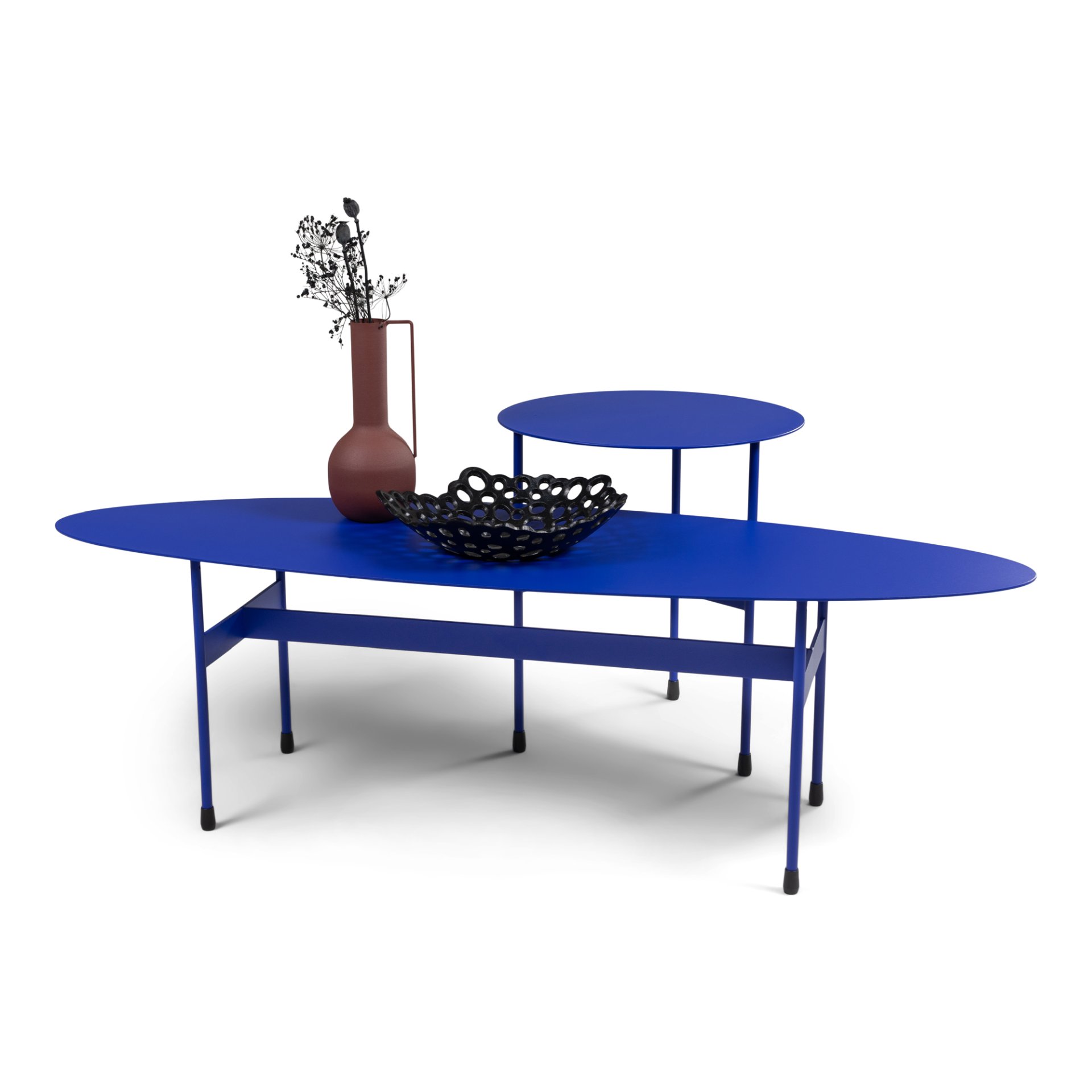Spinder Design Beistelltisch Mira Low Ultramarine