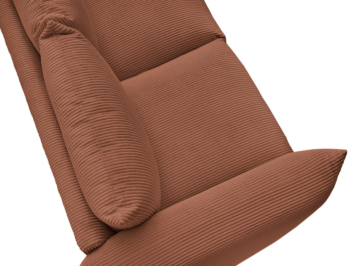 Bobochic Ernest Sofa 2-Sitzer Cordsamt Orange
