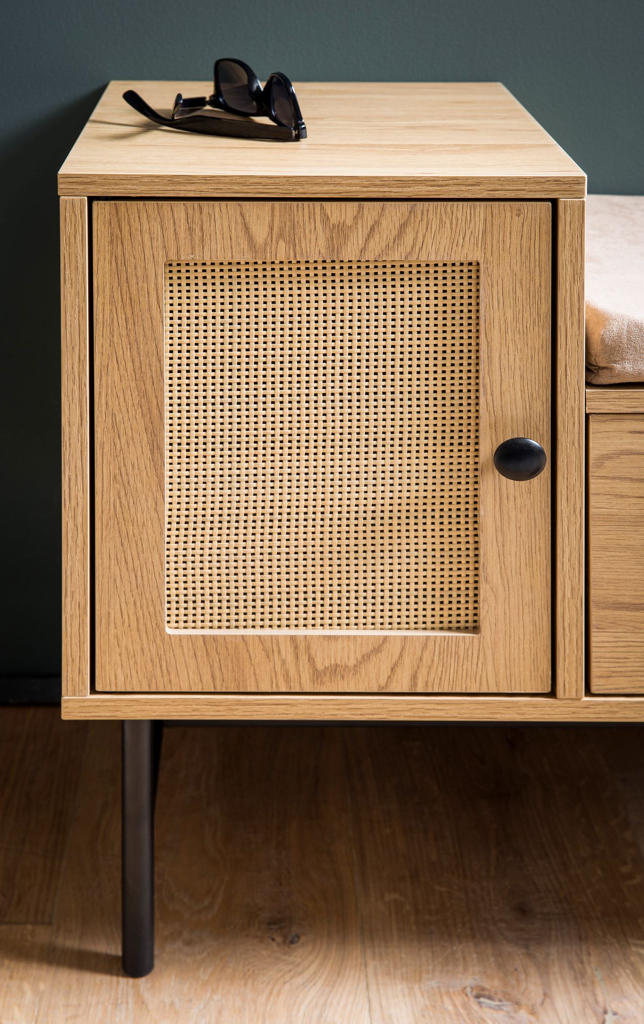 Schuhbank Fiskum Braun 100 × 38 × 60 cm
