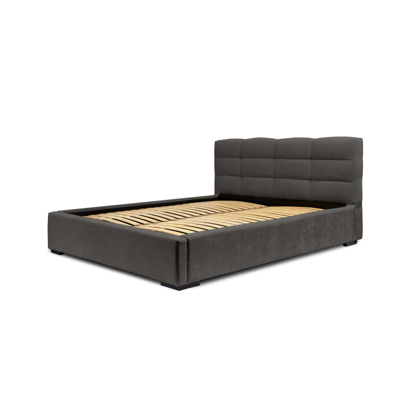 Polsterbett Navo Chenille 140x200 mit Holzrahmen Ditra-New 14