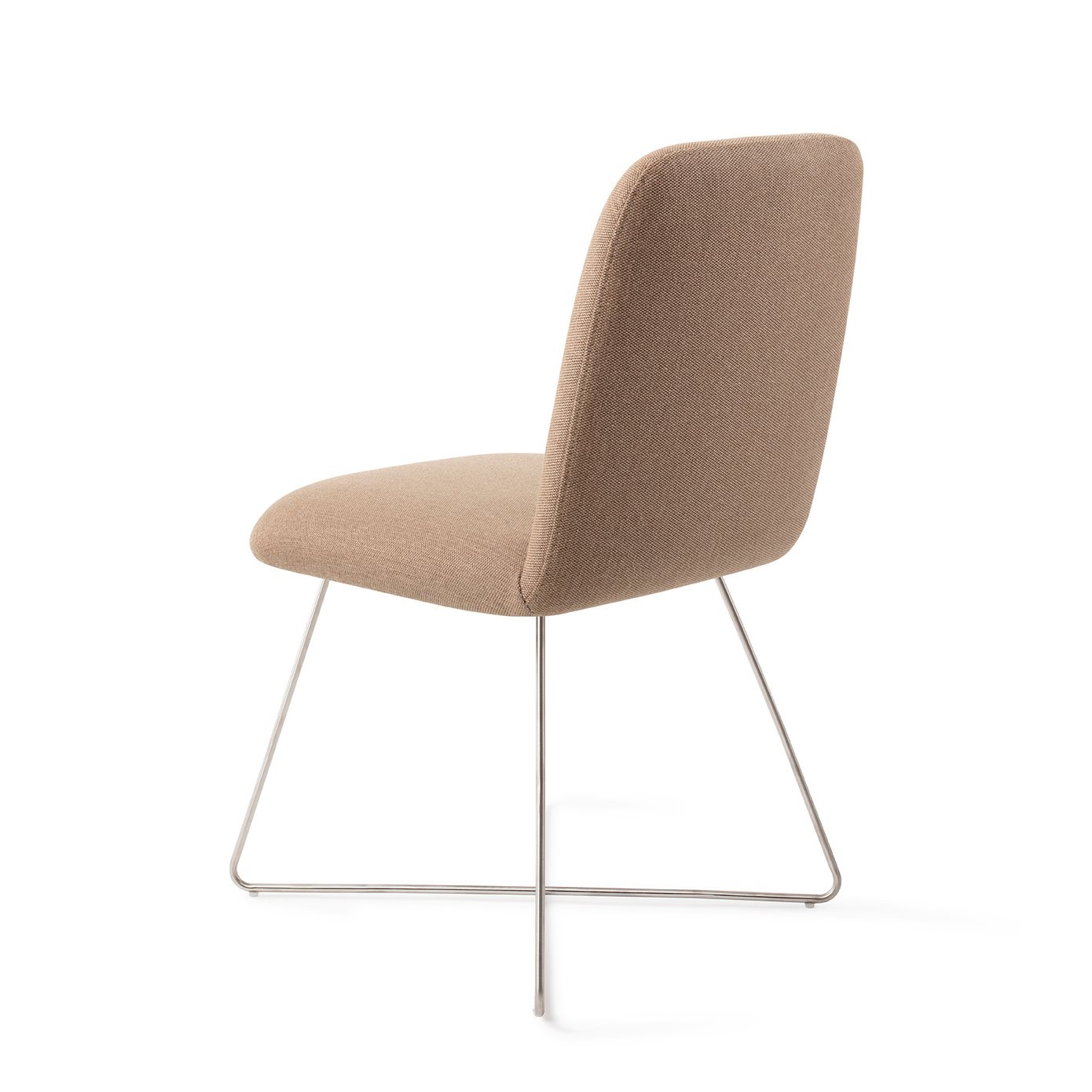 Jesper Home Esszimmerstuhl Taiwa Whisper-Wheat Cross Stahl