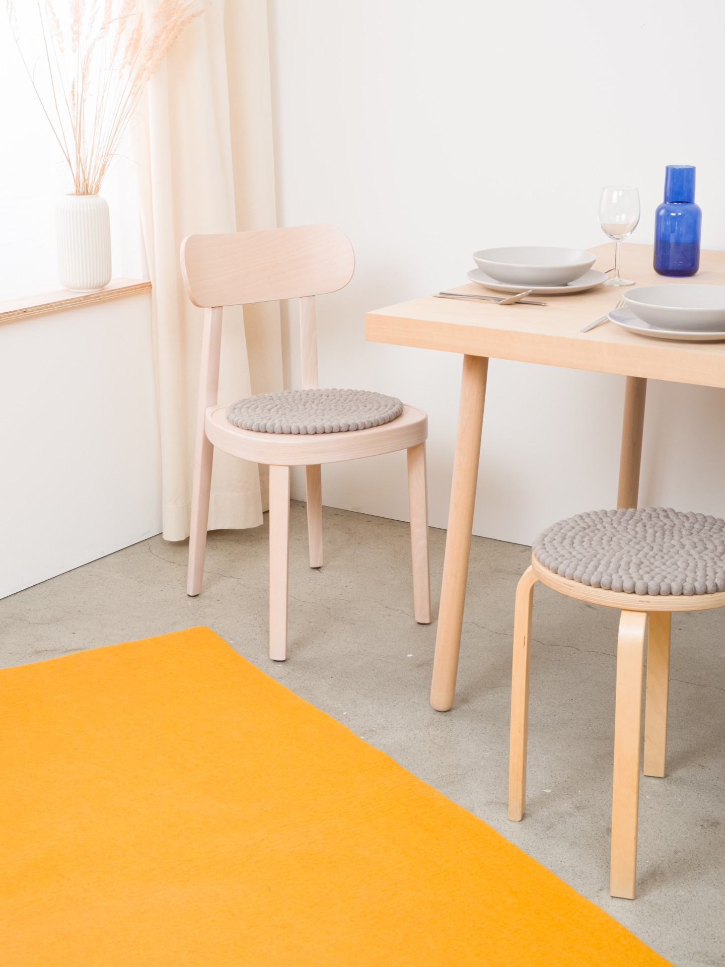 myfelt Luis - Filzkugel Sitzauflage rund