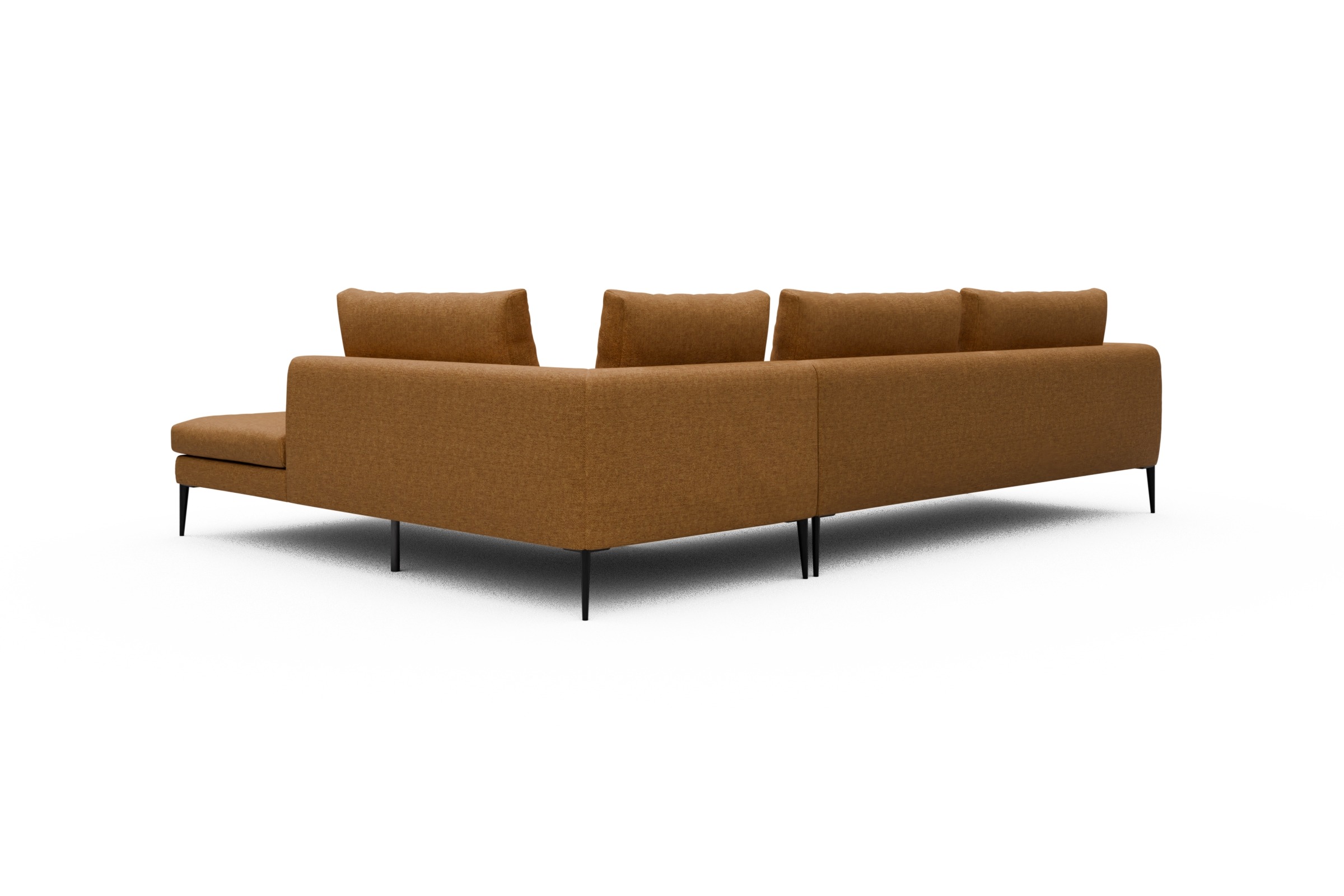 Ecksofa Paul Relax-Ecke links mit 3-Sitzer Sama-Cur