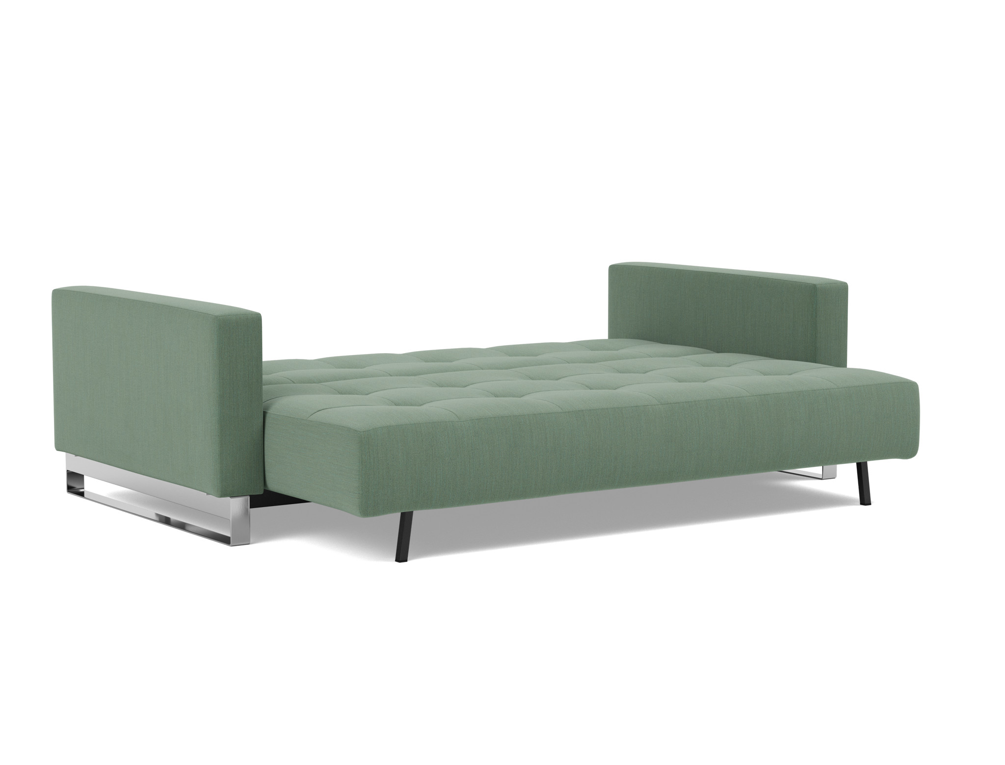 Schlafsofa Cassius D.E.L. Flachgewebe Elegance 518-Green