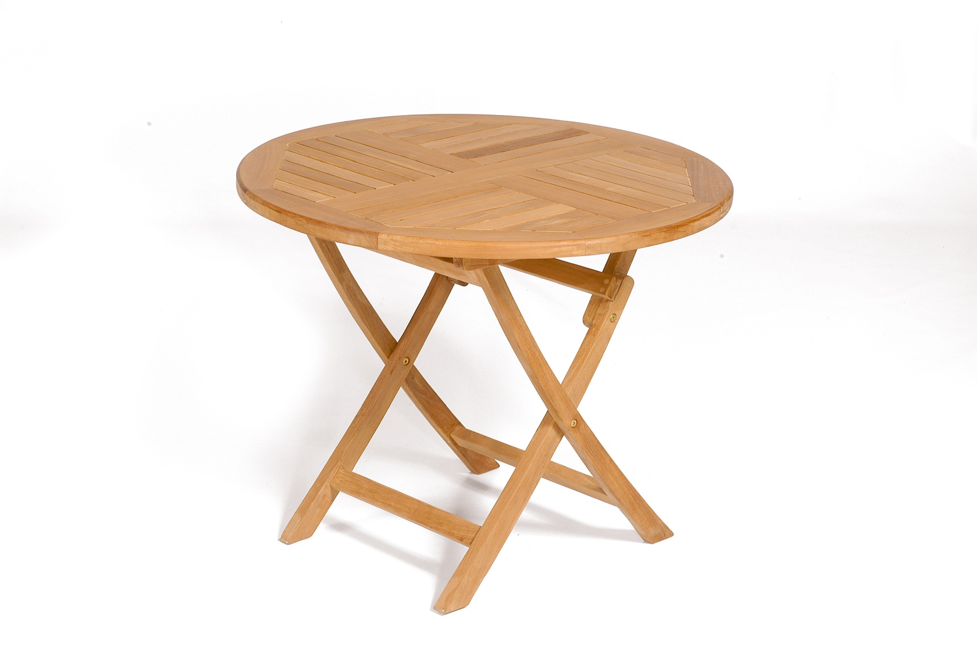 Sunny Smart Klapptisch York rund Teakholz natur 90cm