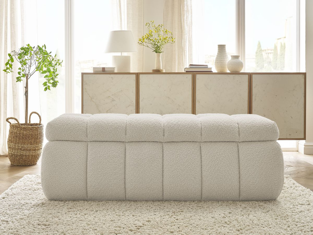Bobochic Mont-blanc Bettbank Bouclé-Stoff Beige