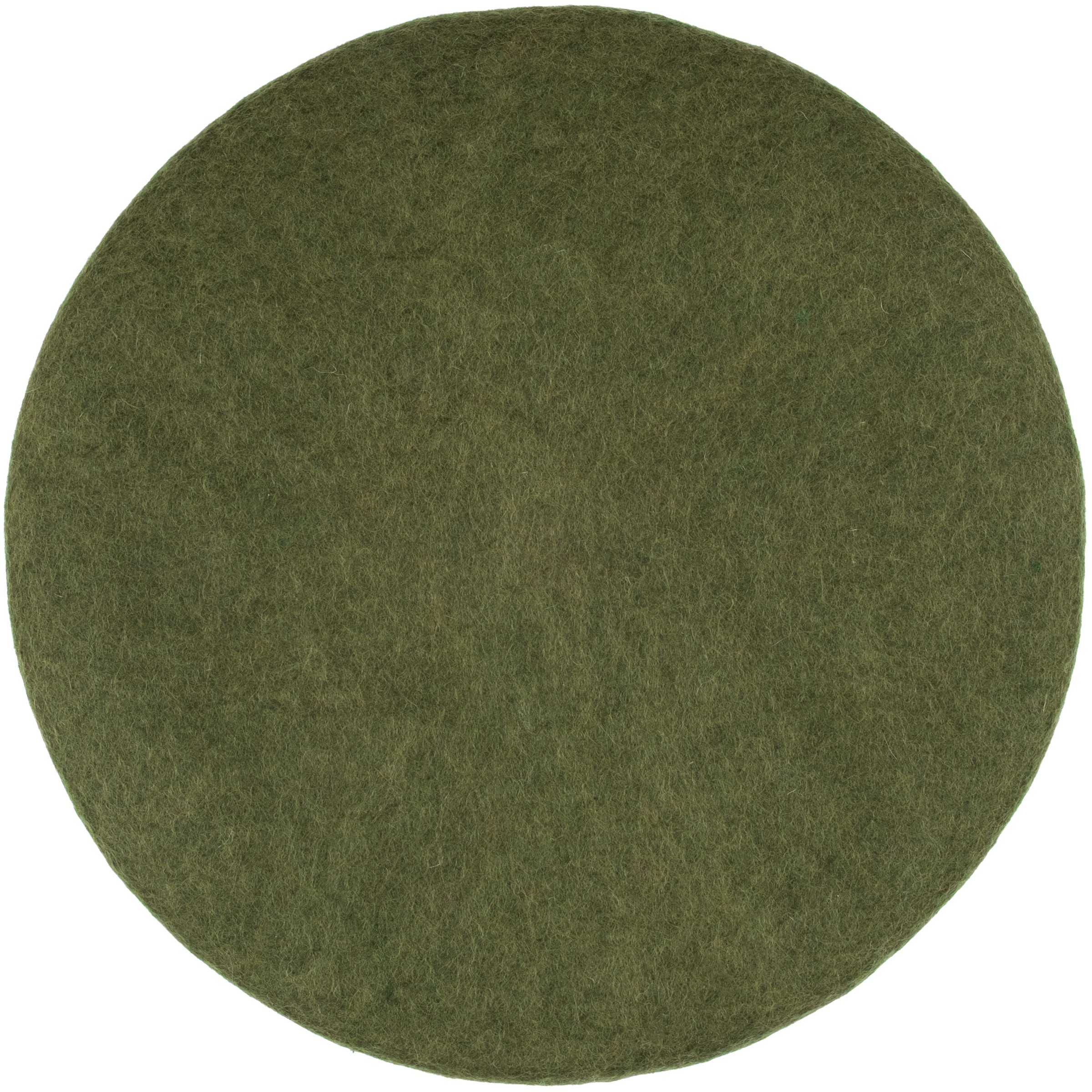 myfelt Jost Filz-Sitzauflage Tannengrün Ø 36 cm