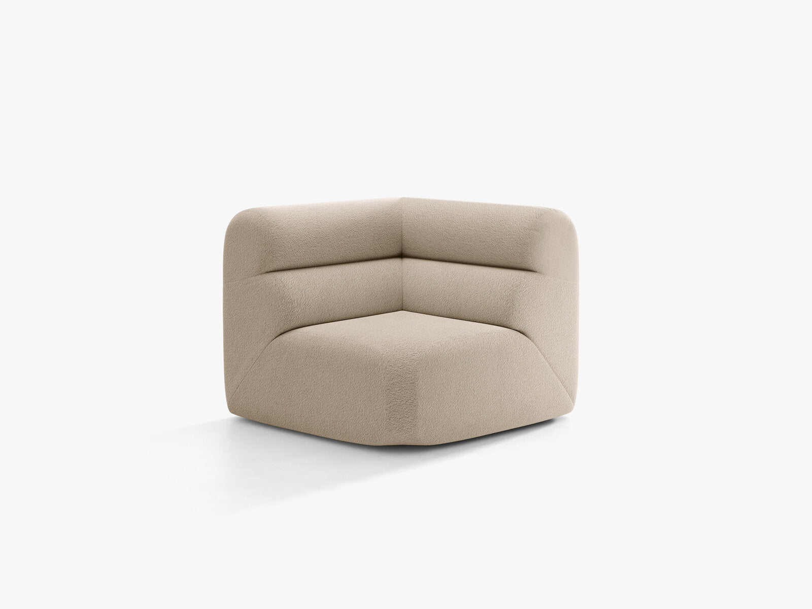 Micadoni Neo Eckmodul Boucle Baloo Beige