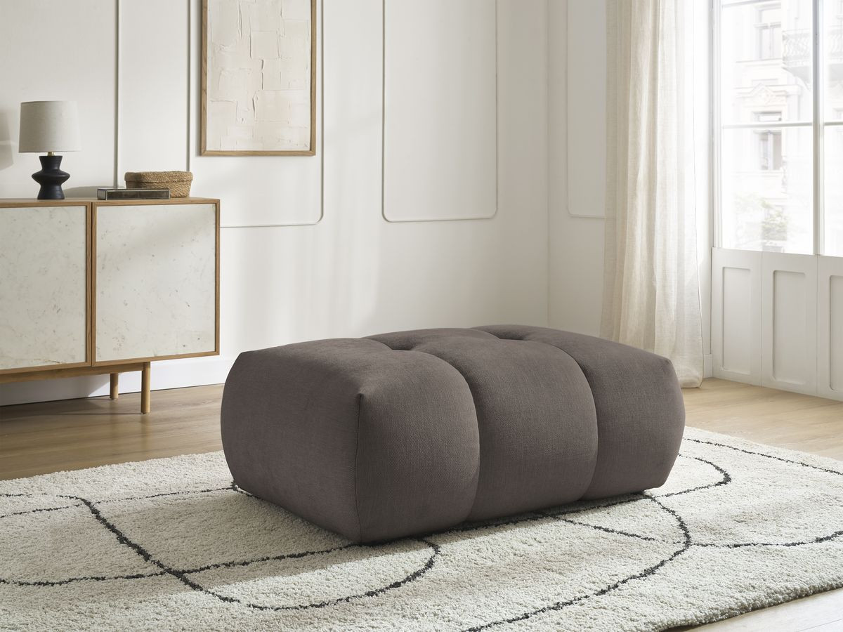 Bobochic Fuji Pouf Stoff Braun