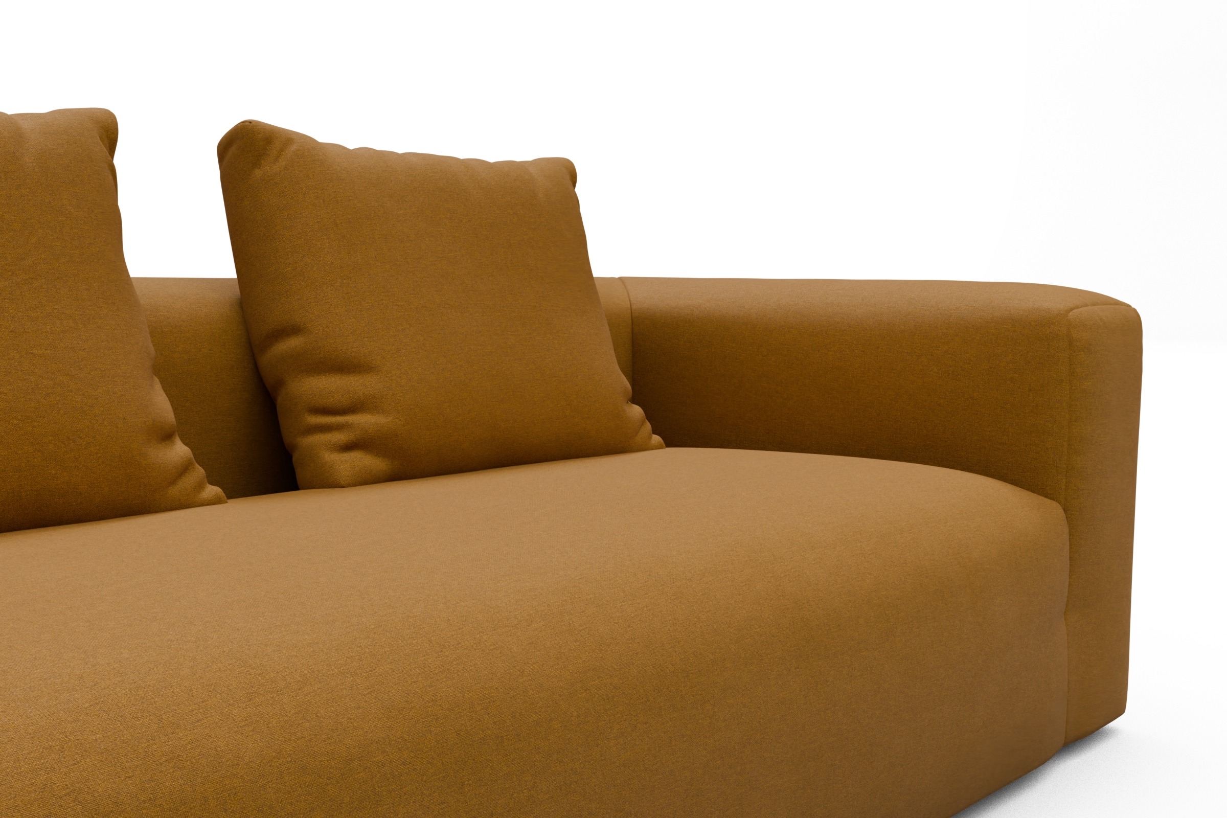 Sofa Fred 3-Sitzer Satya-Ocre