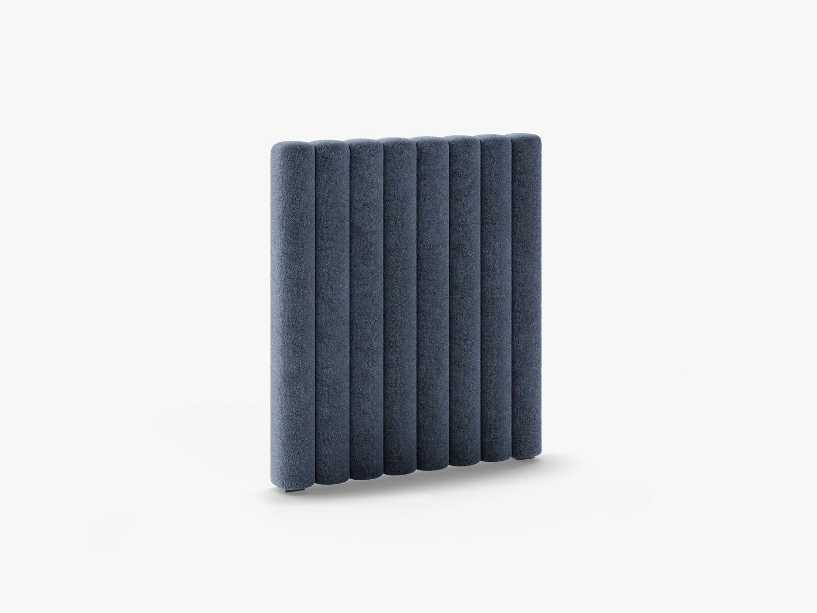 Micadoni Mistero Samtiger Kopfteil 80 cm Chenille Perfect Harmony Dunkelblau 80x95