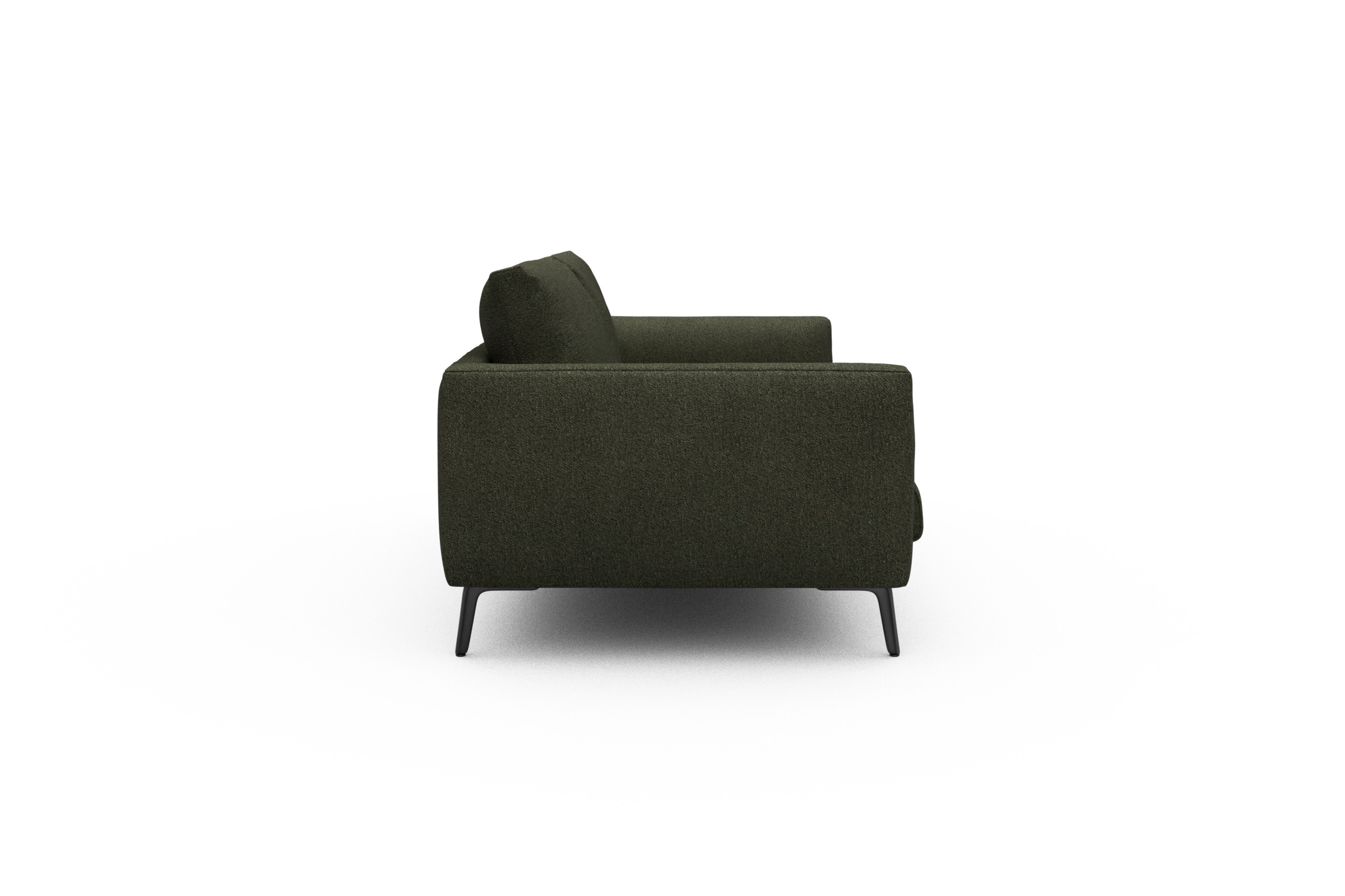 Sofa Karl 2-5-Sitzer Boucle-Forest-Green