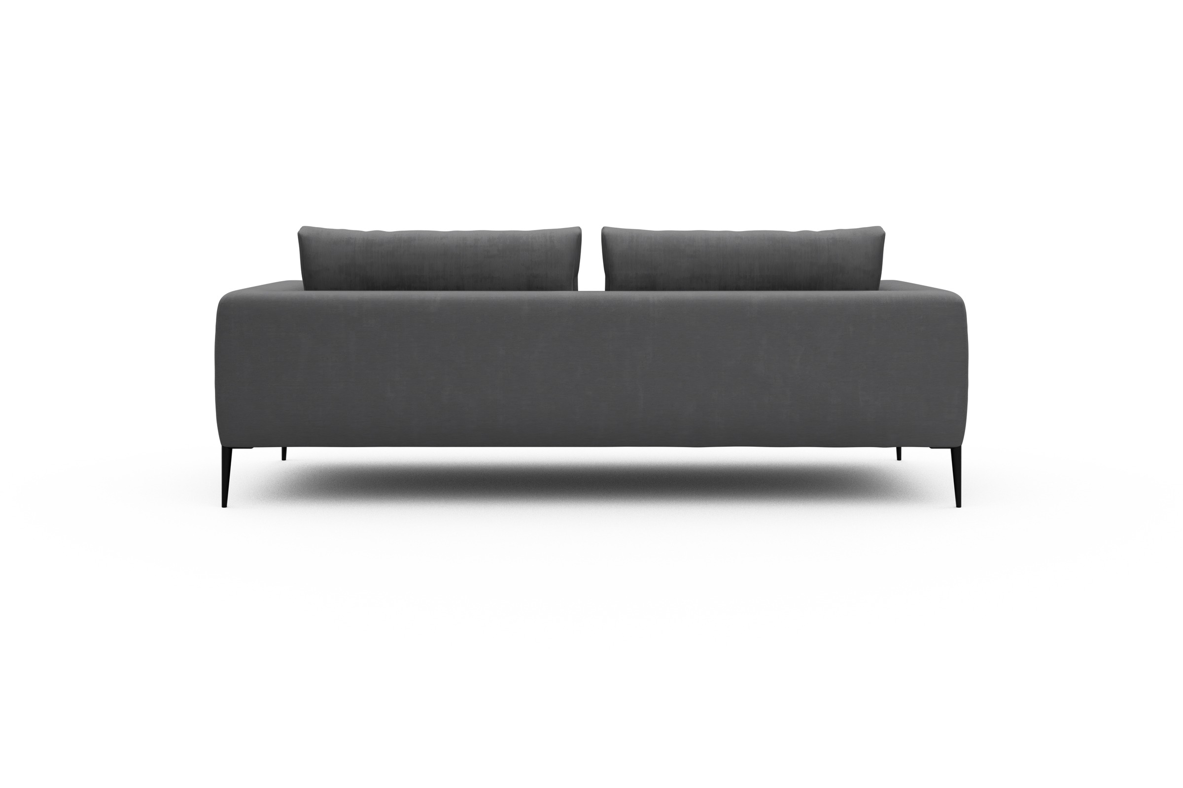 Sofa Paul 3-Sitzer Cordufine-Grey