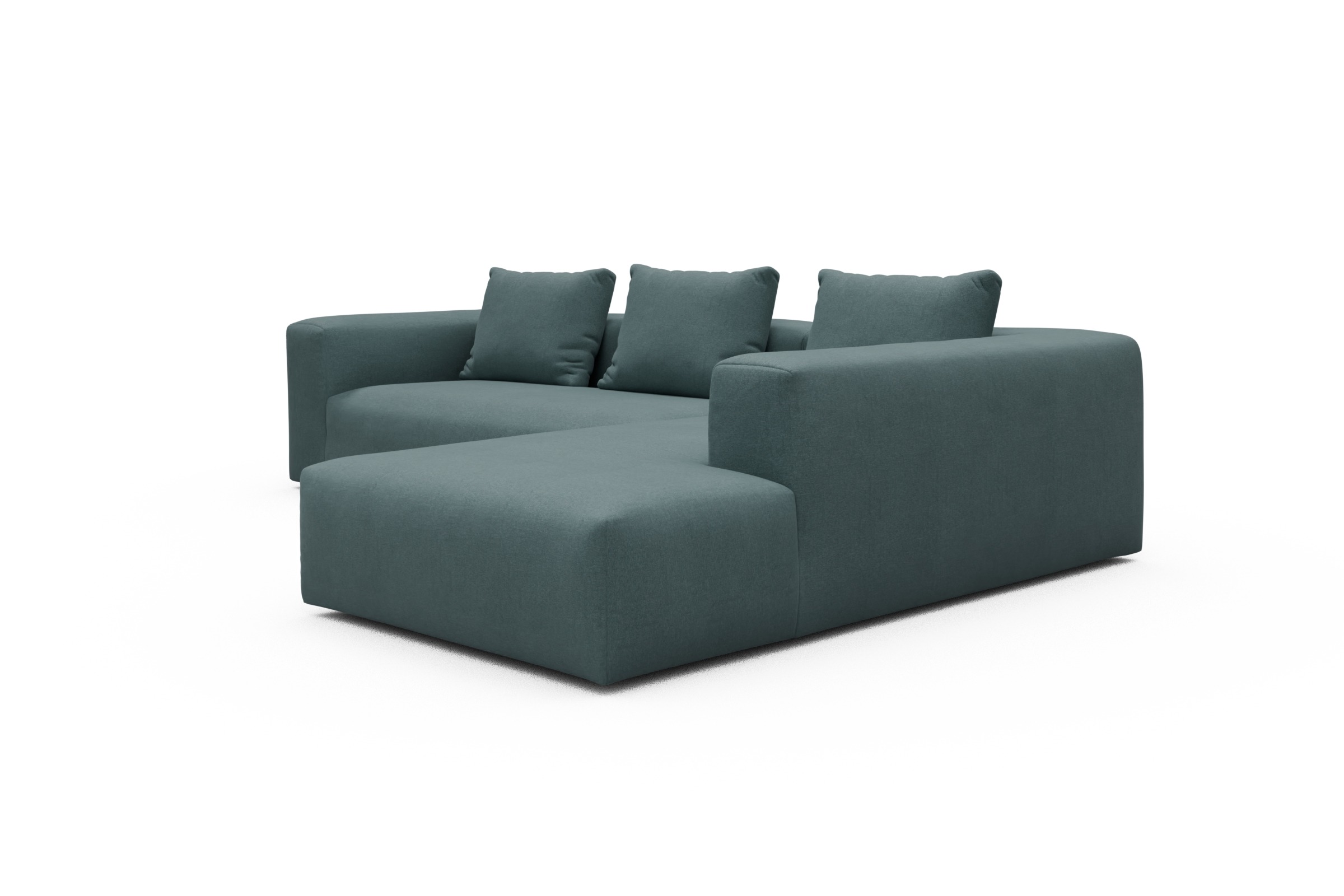 Ecksofa Fred Relax-Ecke rechts mit 2,5-Sitzer Satya-Niagara