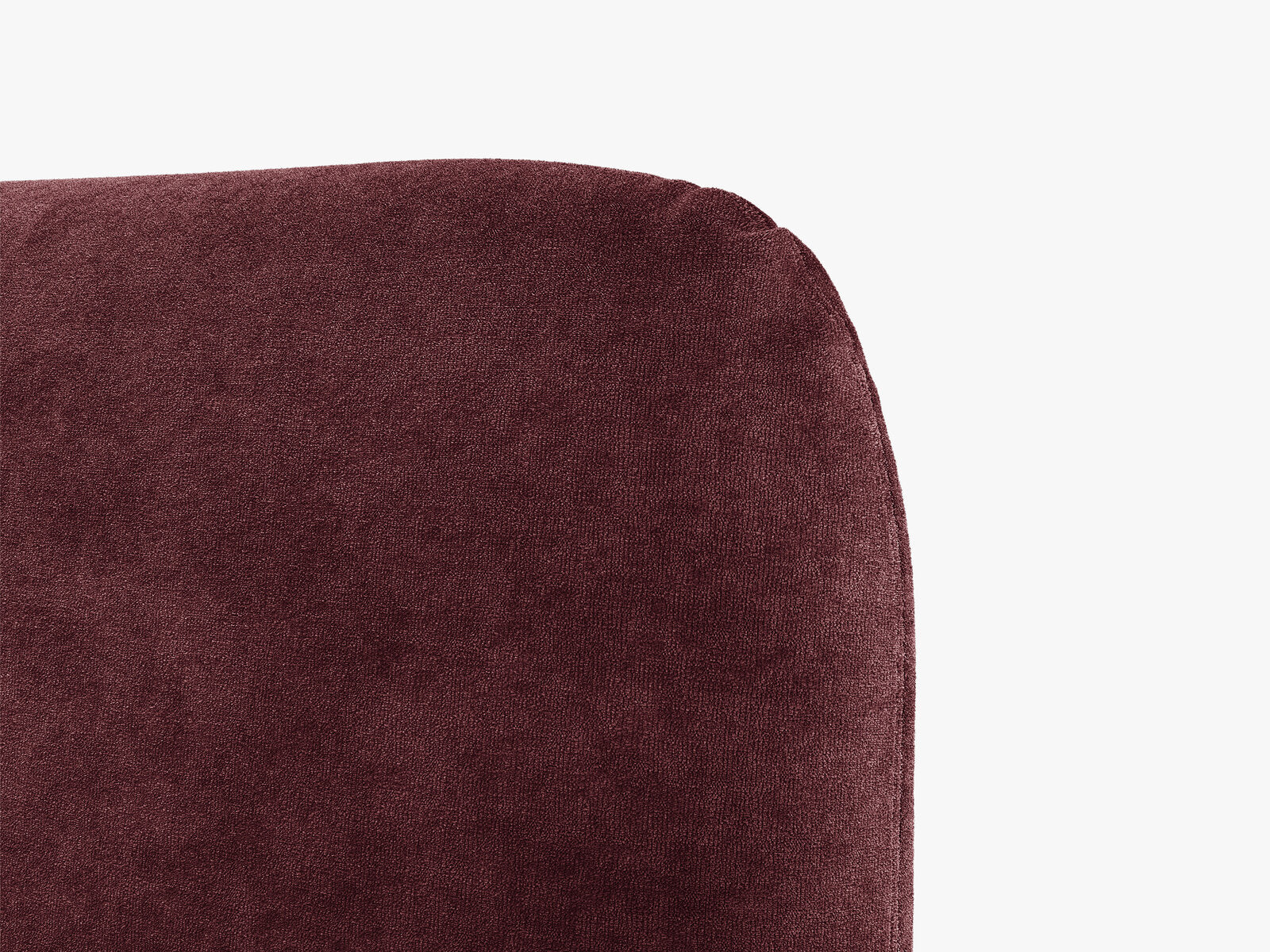 Micadoni Vera Bett mit Kopfteil Chenille Perfect Harmony Kirschbaum 160x200