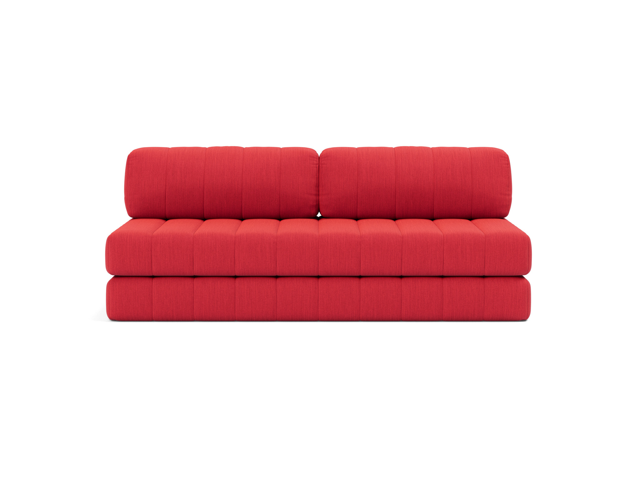 Schlafsofa CozyPad Flachgewebe Elegance 511-Red
