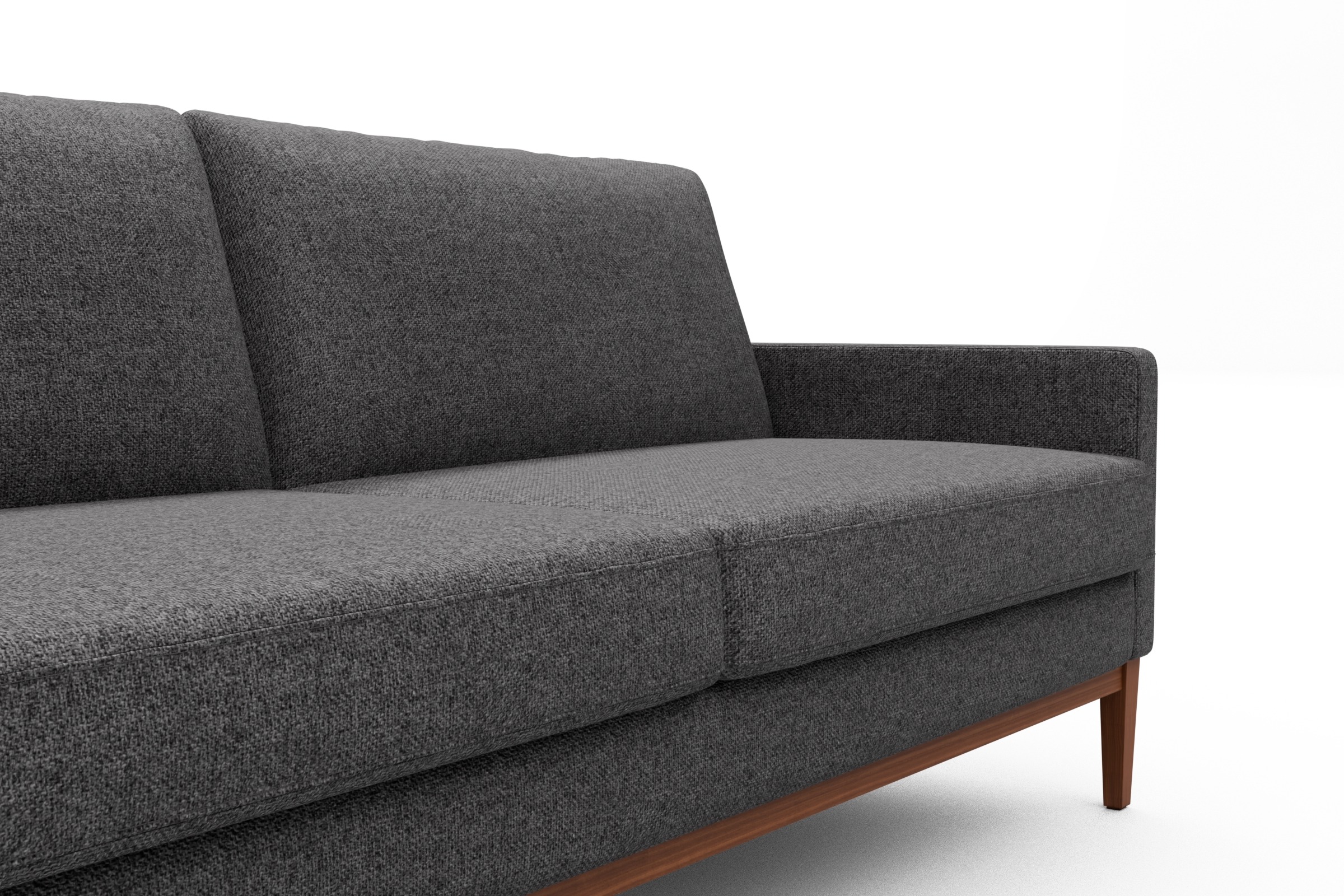 Sofa Bodo 3-Sitzer Sama-Antracite