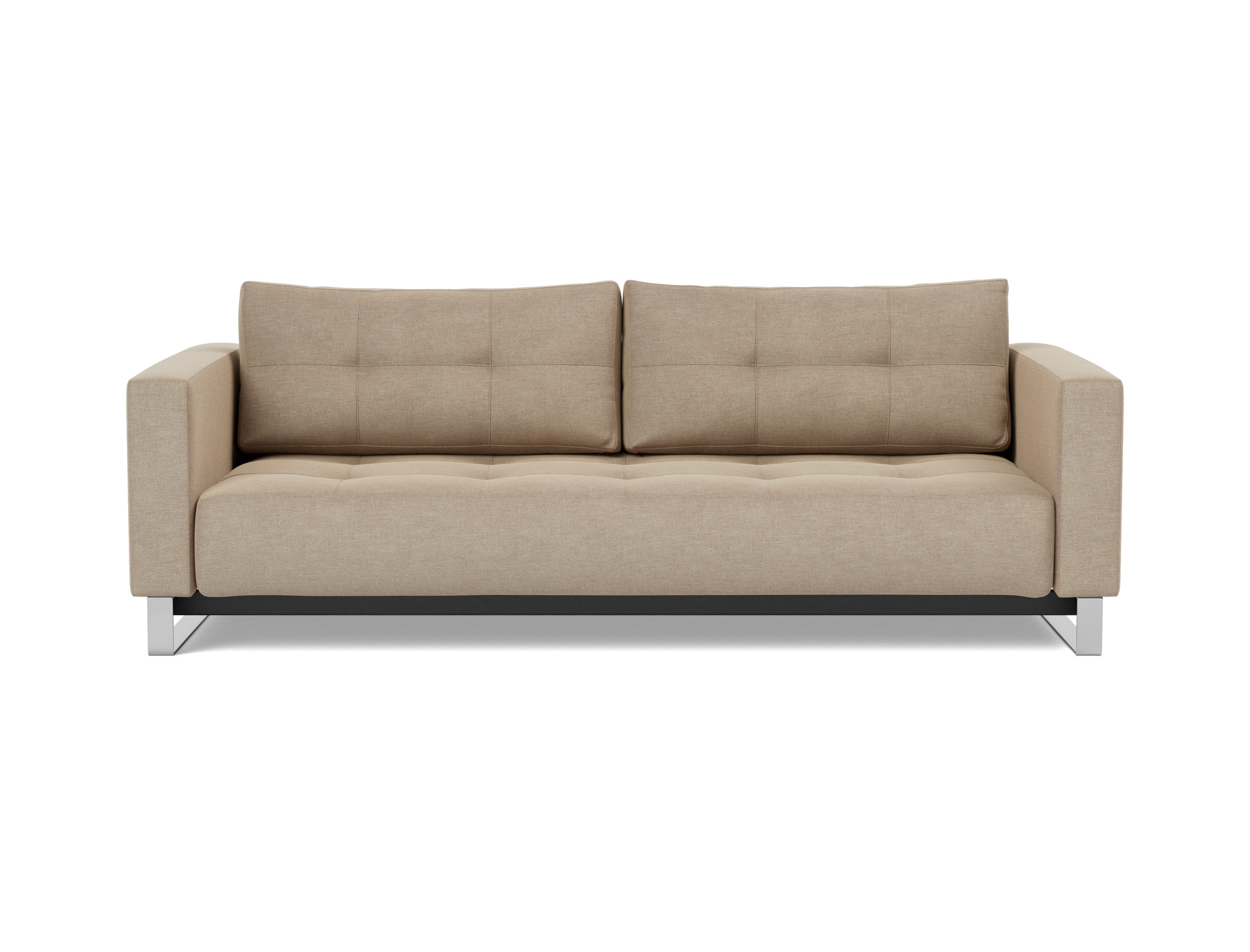 Schlafsofa Cassius D.E.L. Flachgewebe Phobos 587-Mocha