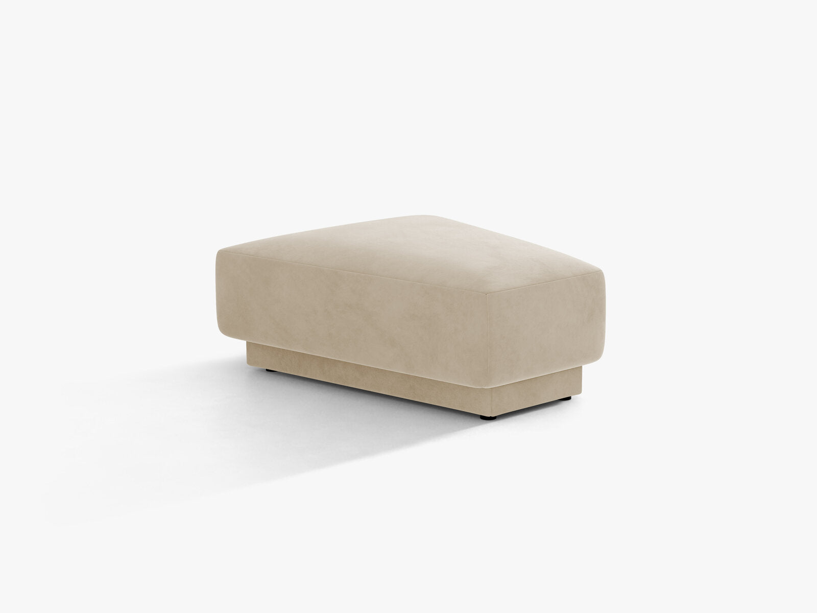 Micadoni Hocker Miley Samt Venus Beige