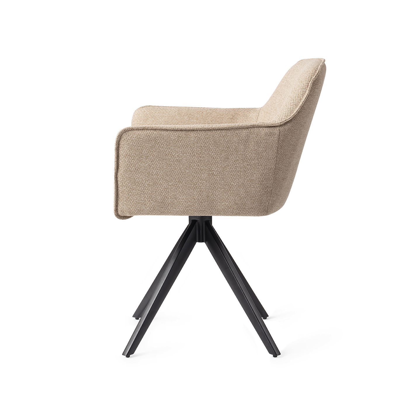 Jesper Home Esszimmerstuhl Hofu Wild-Walnut Turn Schwarz
