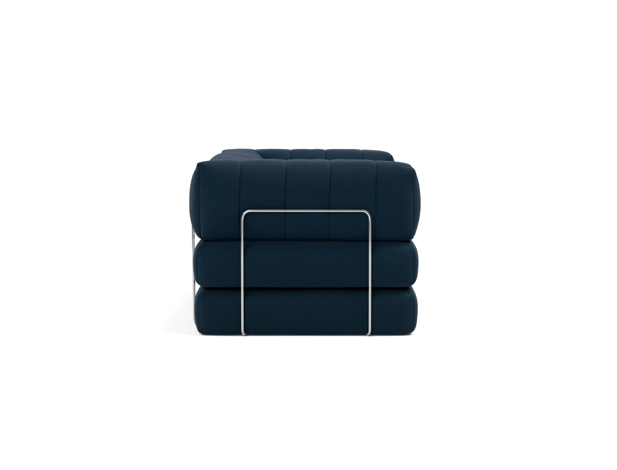 Schlafsofa CozyPad mit Armlehnen Flachgewebe Mixed Dance 528-Blue