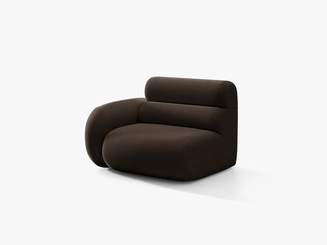 Micadoni Neo Sofamodul Links Boucle Baloo Braun