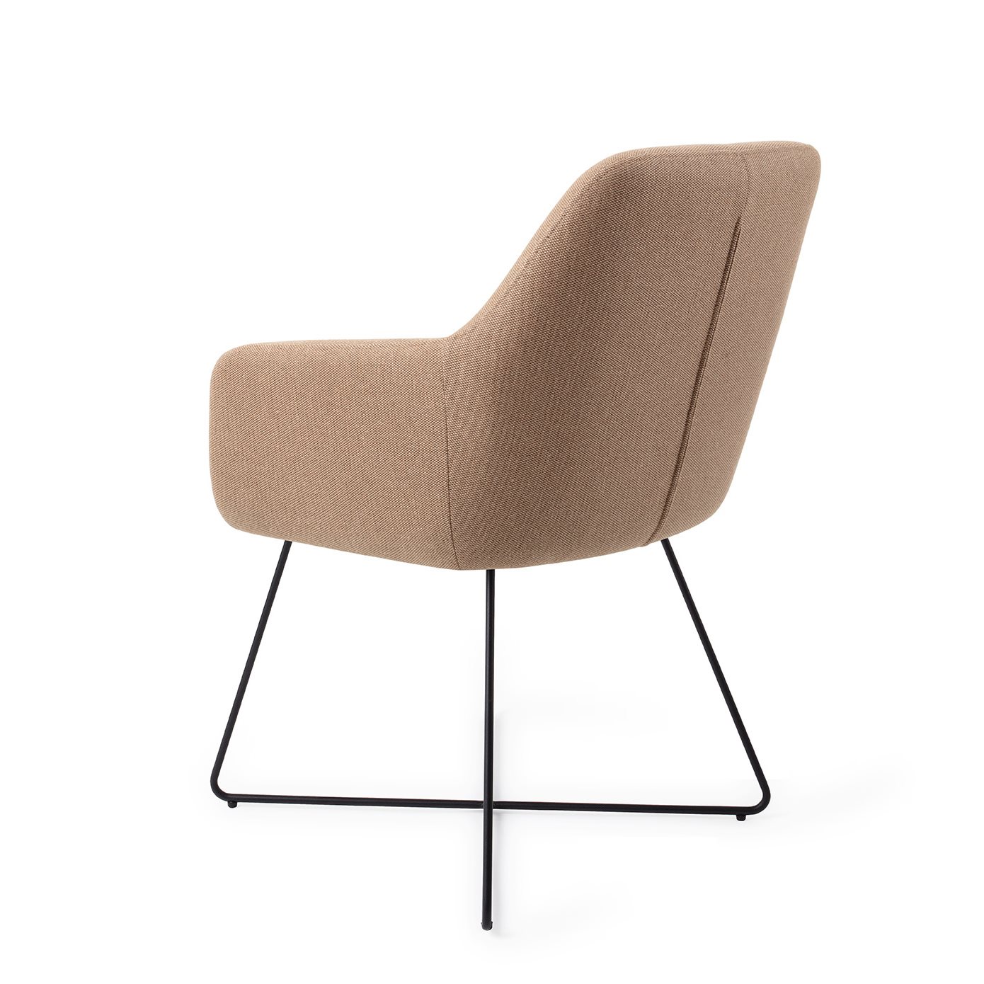 Jesper Home Esszimmerstuhl Hiroo Whisper-Wheat Cross Schwarz