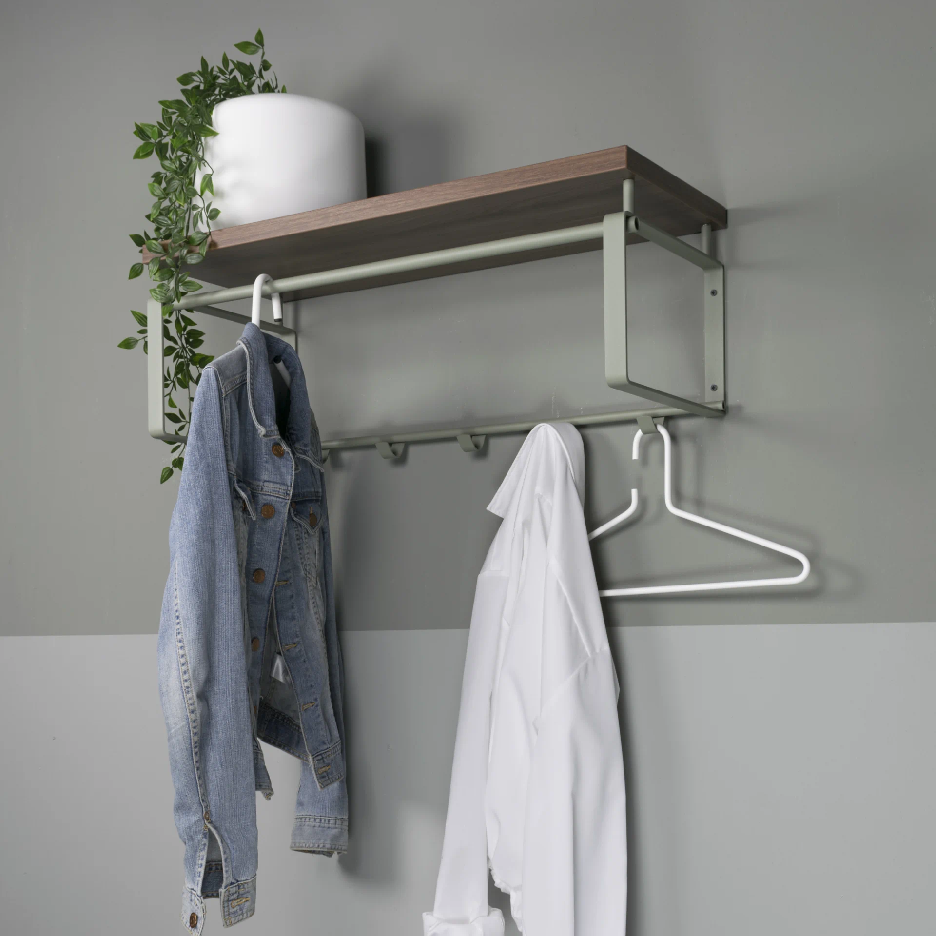 Spinder Design Rex 3 Wandgarderobe Dusty Green