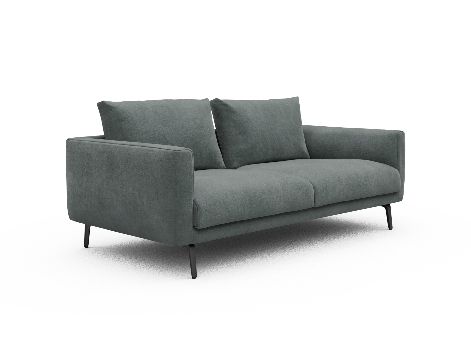 Skandi Home Sofa Karl 2-5-Sitzer Smooth-Silver-Grey moebelfaktor