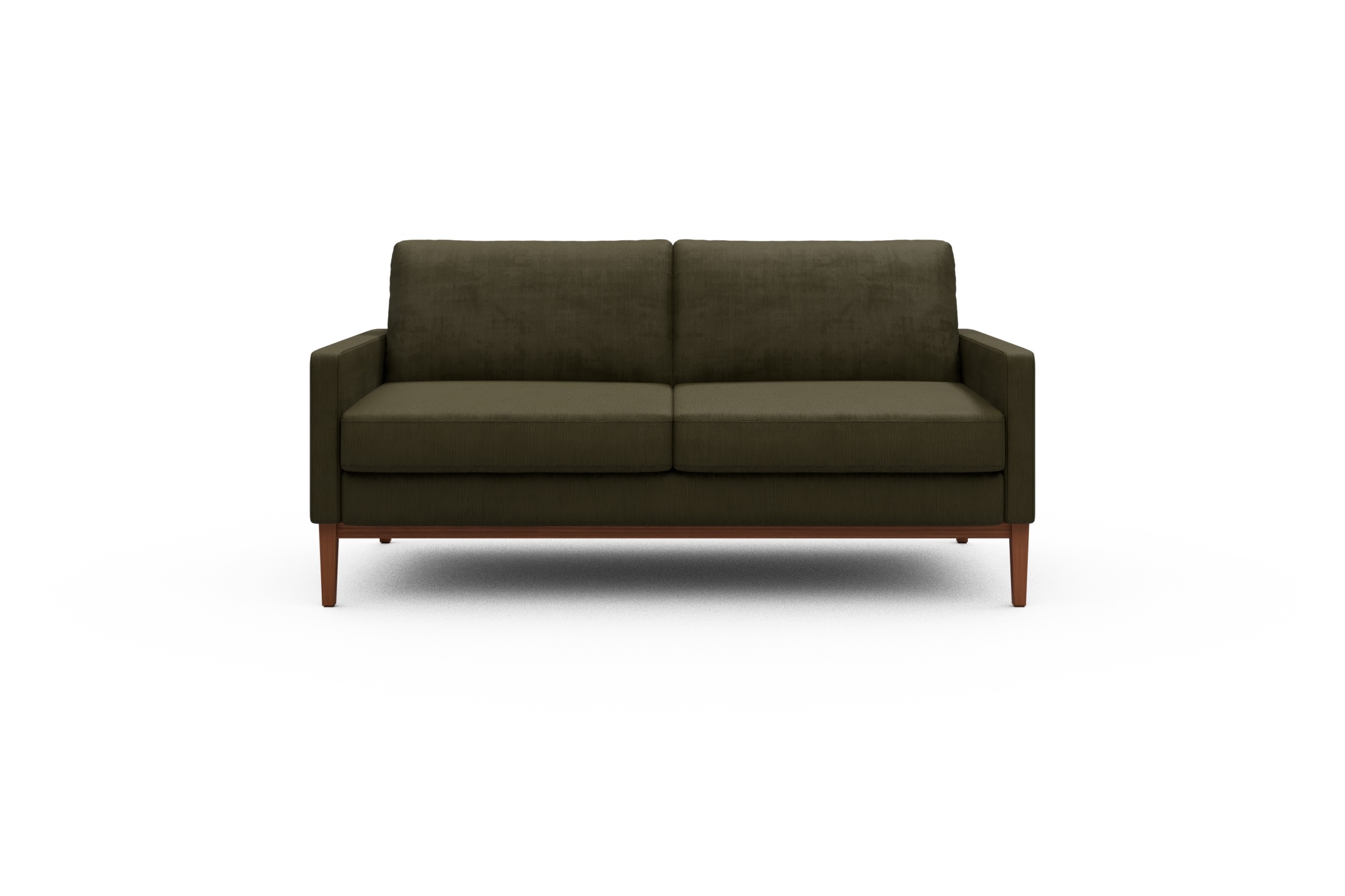 Skandi Home Sofa Bodo 2,5-Sitzer Cordufine-Pine-Green moebelfaktor