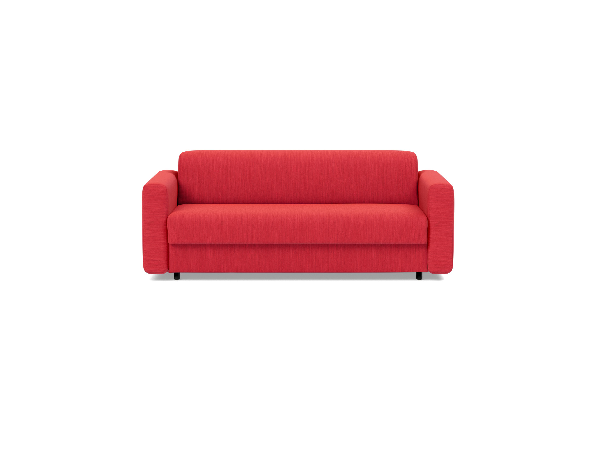 Schlafsofa Killian mit Taschenfederkernmatratze 140 Flachgewebe Elegance 511-Red