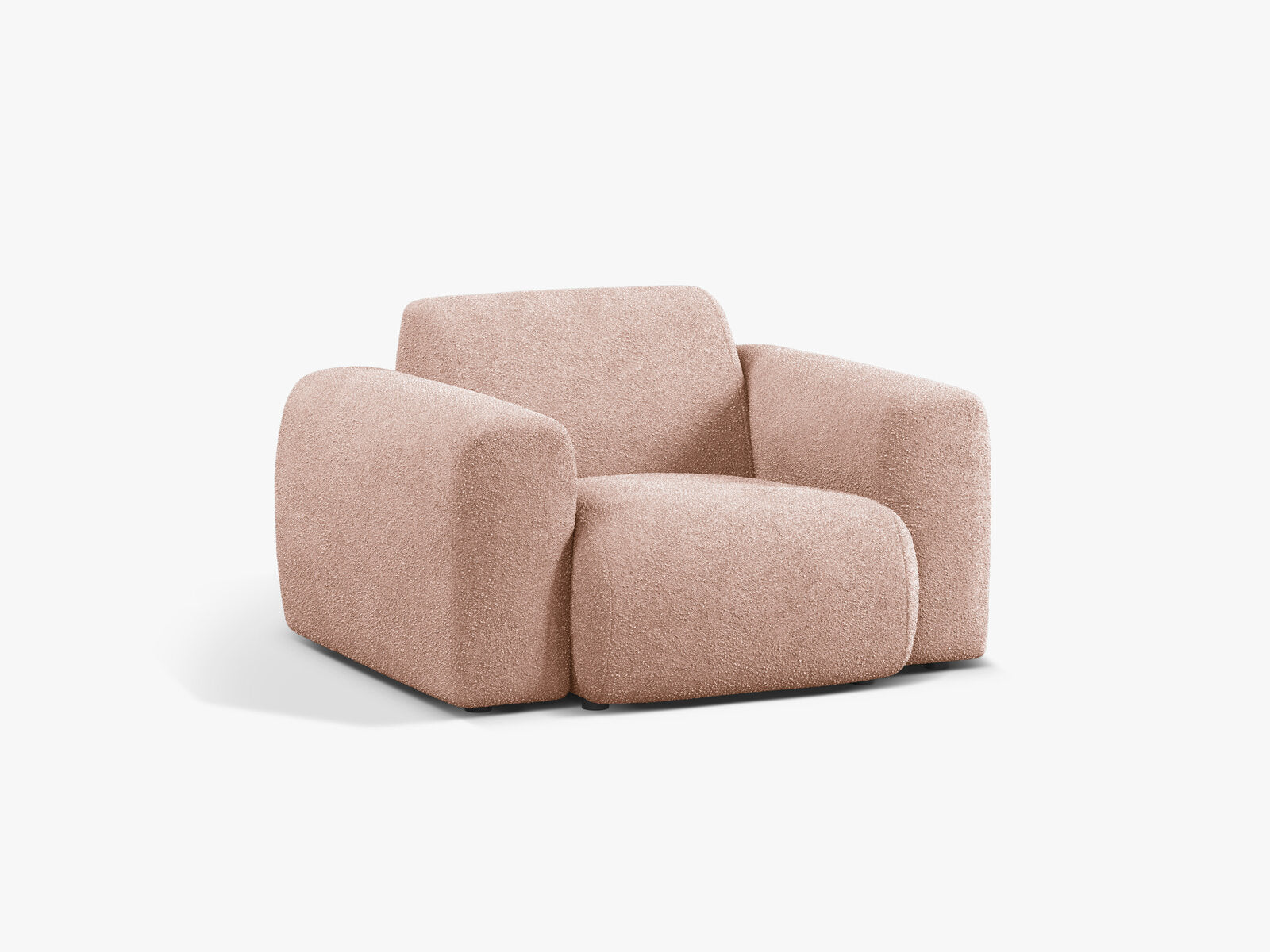 Micadoni Sessel Molino Boucle Baloo Puderrosa
