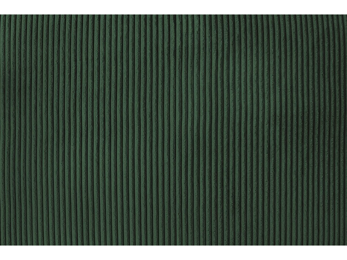Bobochic Voltaire Ecksofa 322 × 268 cm Cordsamt Grün Ecke links