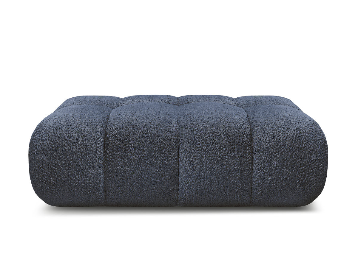 Bobochic Jaya Pouf Chenille Dunkelblau