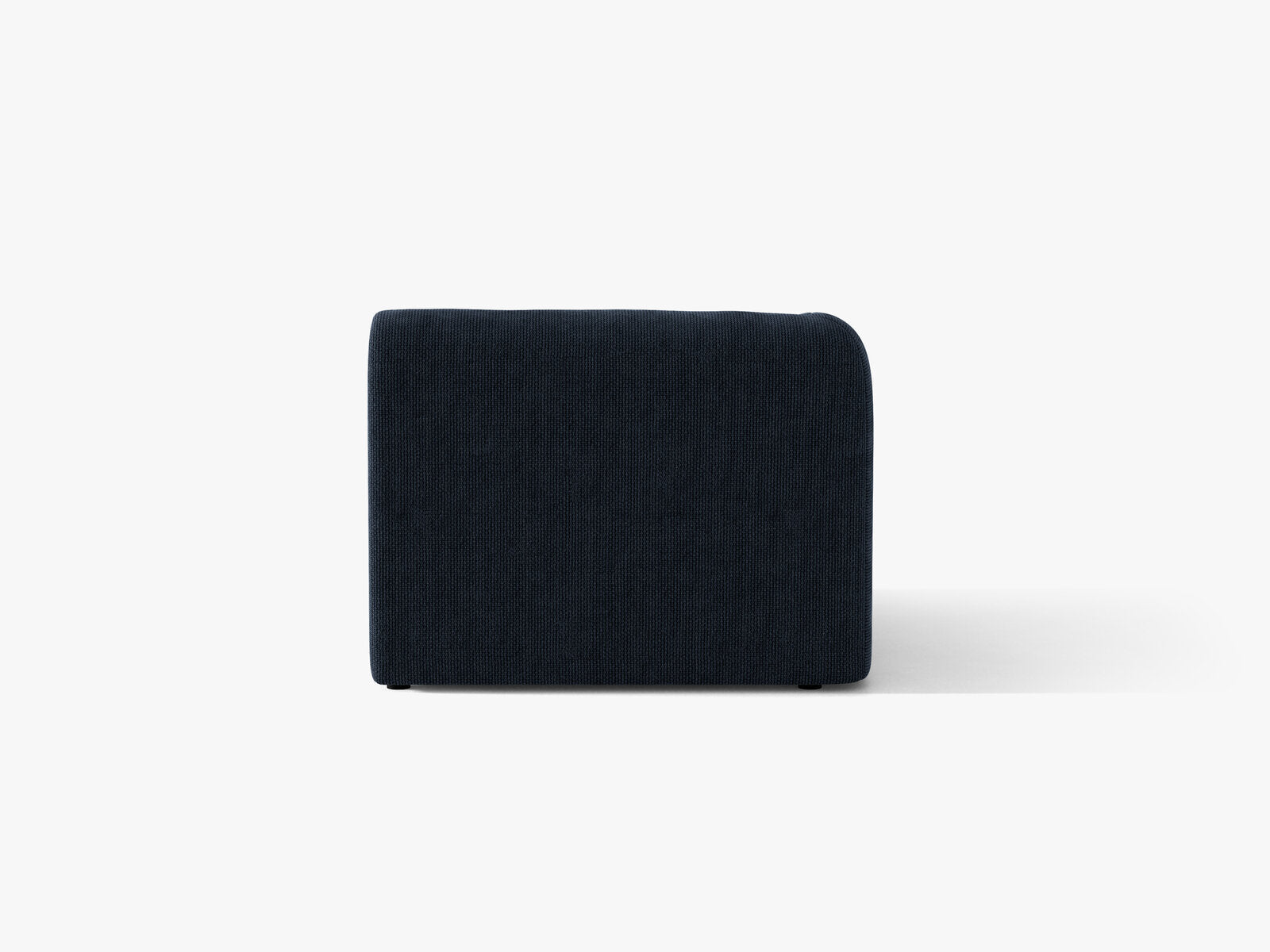 Micadoni Eckmodul Miley 1-Sitzer Chenille Eden Marineblau Links