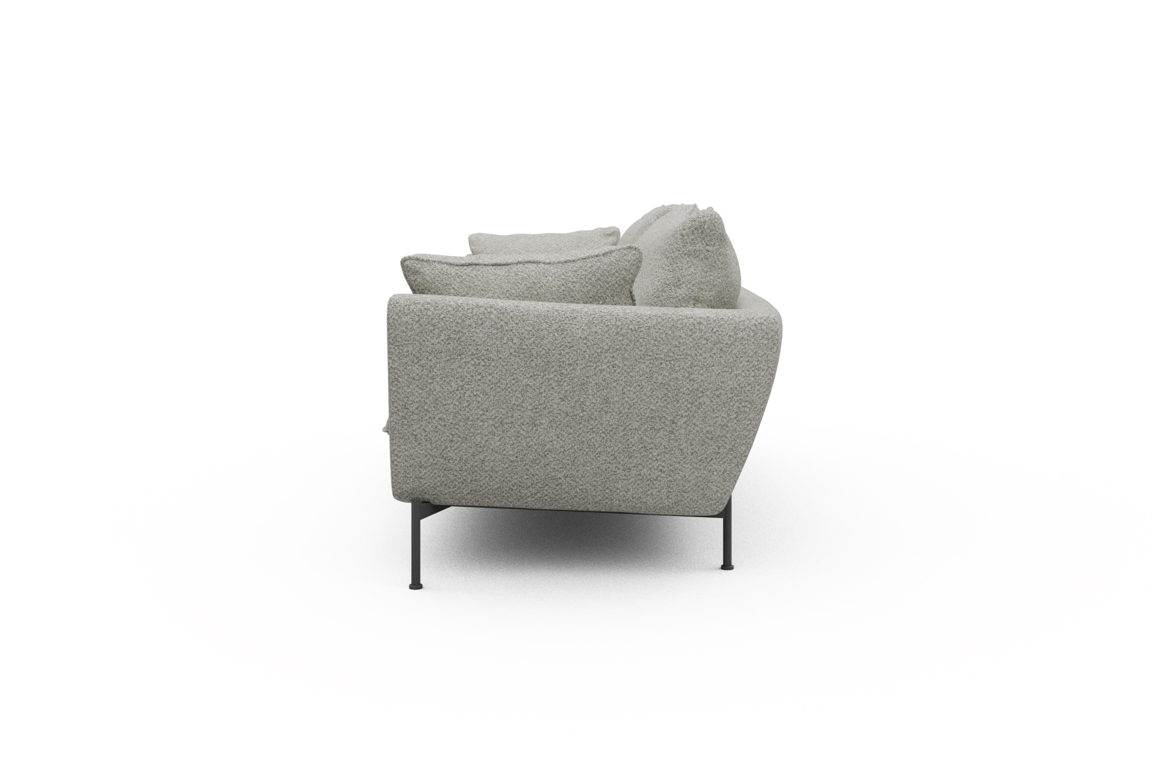 Sofa Anton PREMIUM 3-Sitzer Vanora-Warm-Sand