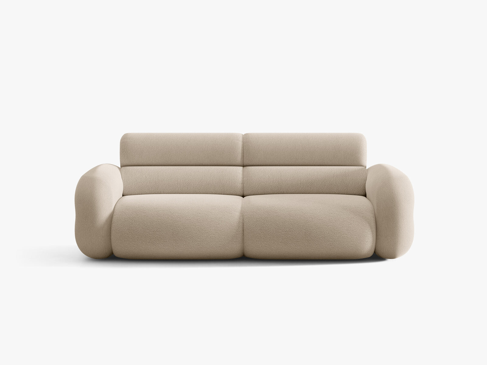 Micadoni Neo Sofa 3-Sitzer Boucle Baloo Beige