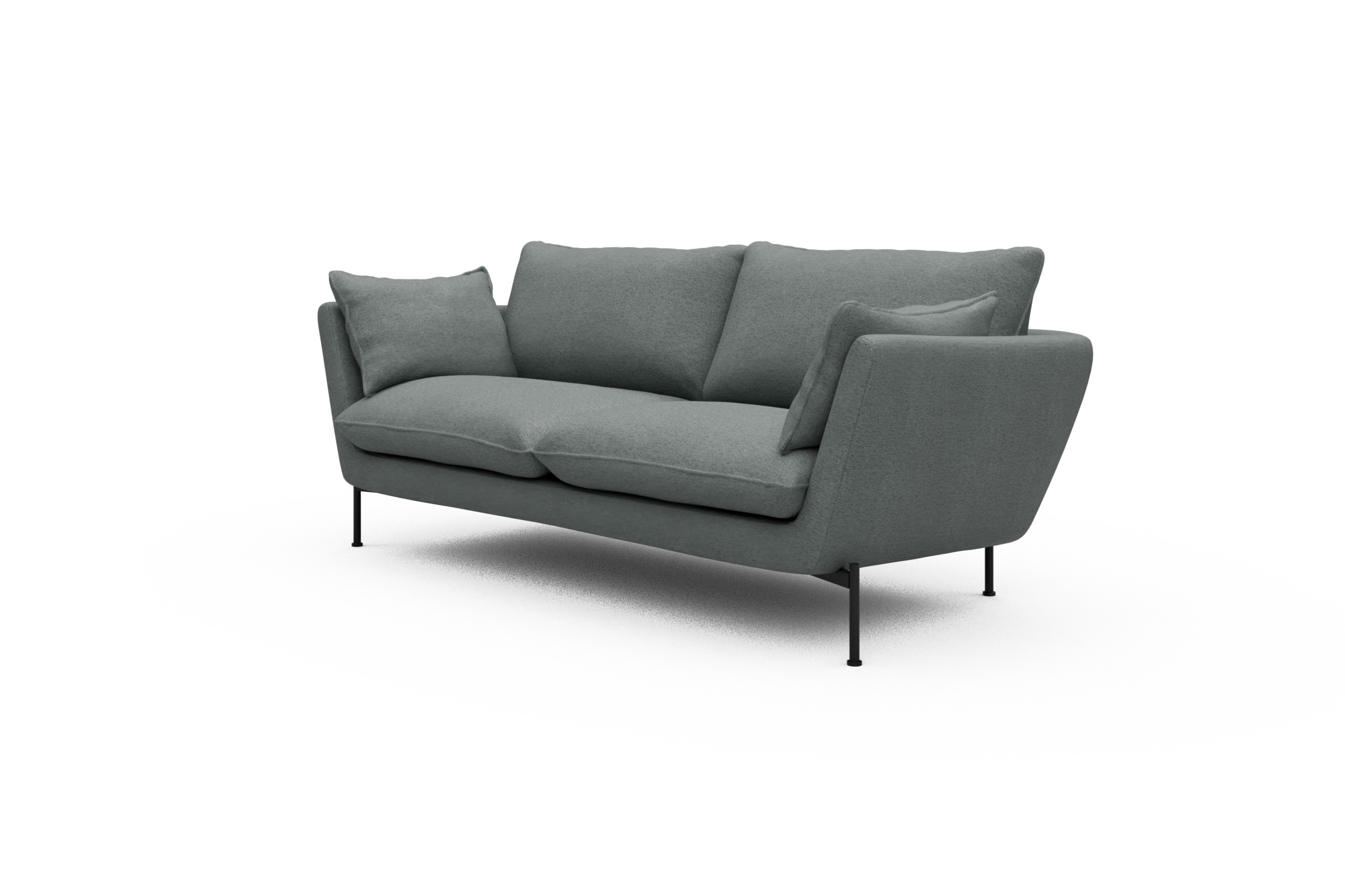Sofa Anton 2-Sitzer Denari-Soft-Grey