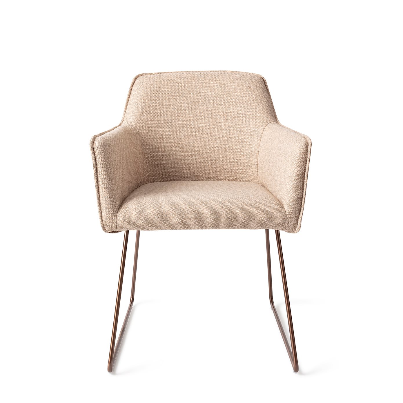 Jesper Home Esszimmerstuhl Hofu Wild-Walnut Slide Rosa moebelfaktor