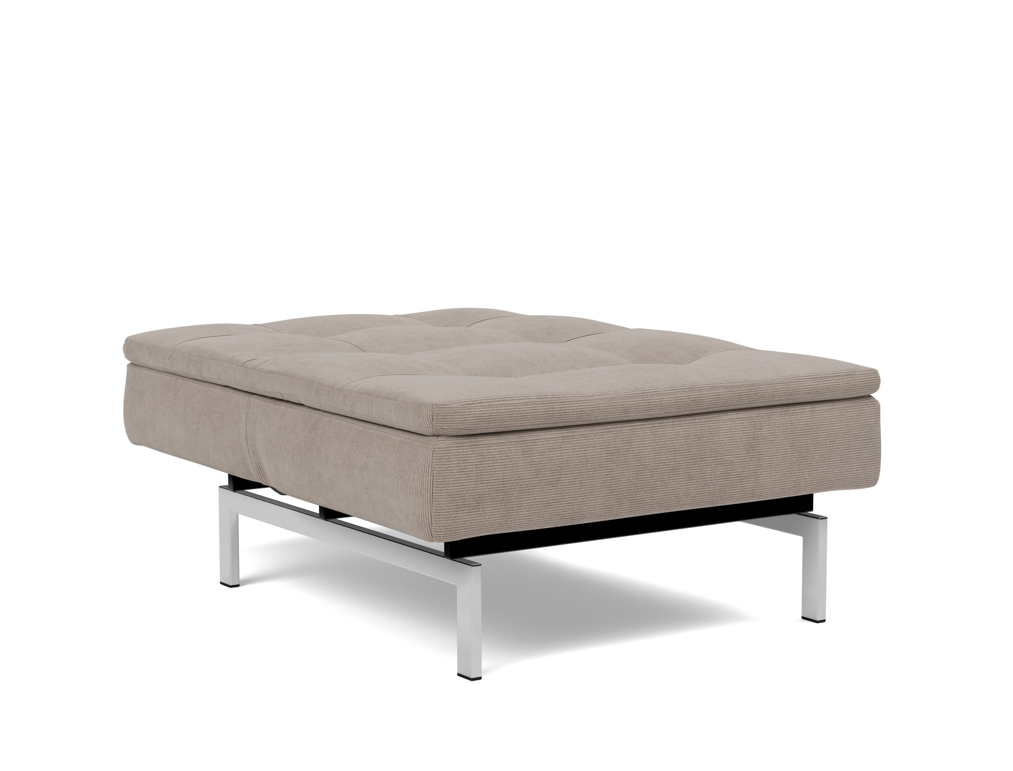 Sessel Dublexo Kord Cordufine 318-Beige Beine Chrom