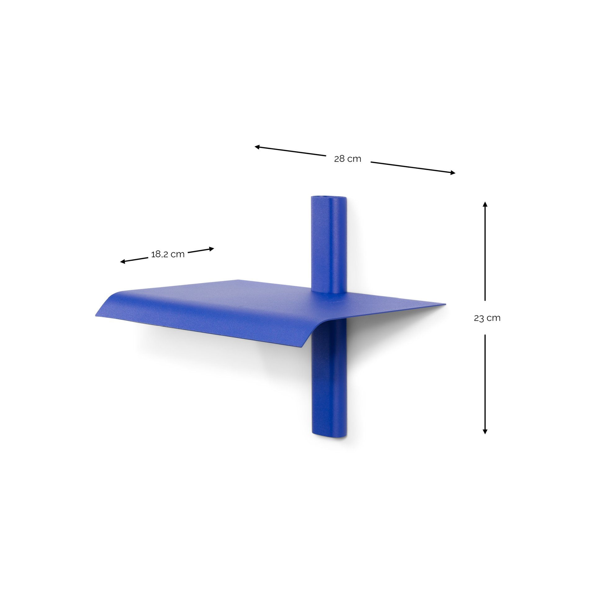Spinder Design Wandregal Hola 1 Ultramarine